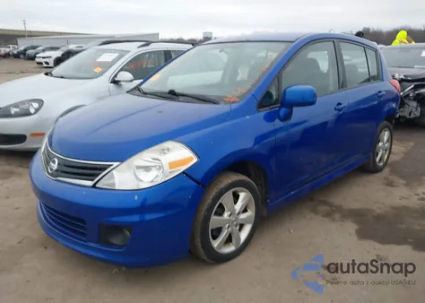 2010 Nissan Versa 1.8Sl z USA, uszkodzony, nr VIN 3N1BC1CP2AL383588